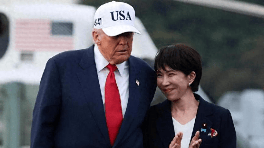 截胡中国，高市早苗早已不是第一次！特朗普特意将她安排在后半场